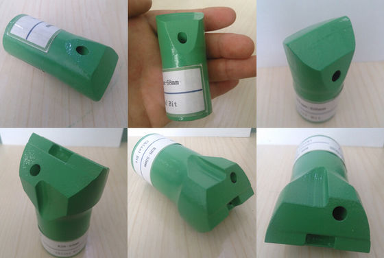 H25 / R38 تخت / مورب دکمه مته، صلیب بیت فولاد موضوع برای تونل زنی