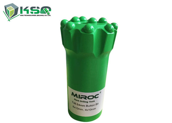 T38 64 میلی متر دکمه موضوع مته بیت بالا مته سوراخ چکشی 76mm 89mm 102mm T51 R51 T60 ST68