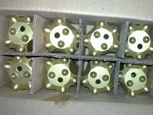 ابزارهای کاربید تنگستن معدن حفاری، 7 ° سنگ بیت 34mm دکمه مخروطی