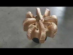 کاربید PDC Tricone Borr Bit 6 تیغه / 6 نوزل نوع پردازش جعل