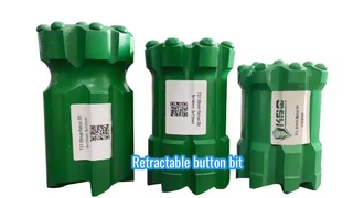 مته دکمه ای کاربید جمع شونده MIROC 89mm T51 برای معدن معدن
